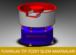 Yuvarlak Tip Yüzeysel İşlem Makinası, Kurutma Makinası